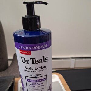 Unopened Dr. Teals Body Lotion.